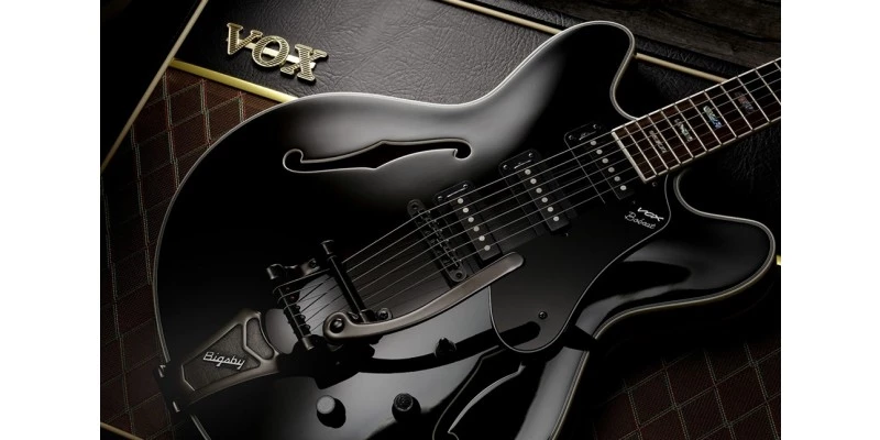 VOX S66B Bobcat Bigsby Jet Black - Image 4