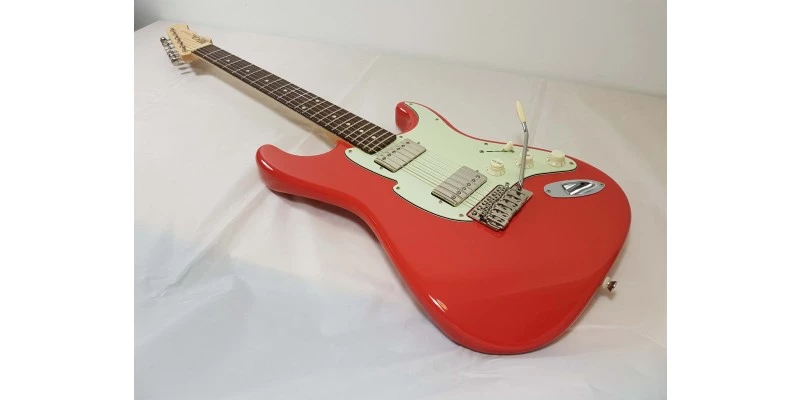 Fret-King Green Label Corona 70 Coral Red - Image 5