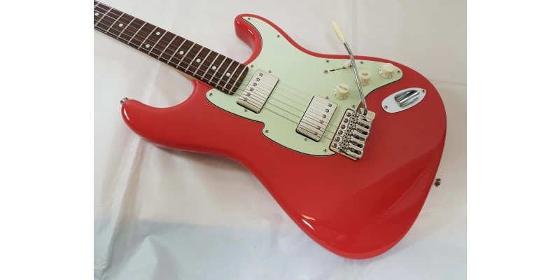 Fret-King Green Label Corona 70 Coral Red - Image 13
