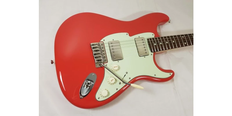 Fret-King Green Label Corona 70 Coral Red - Image 9