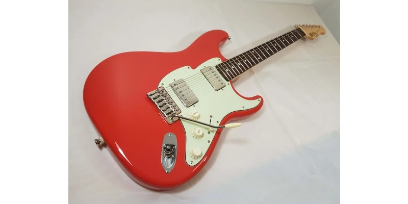 Fret-King Green Label Corona 70 Coral Red - Image 14