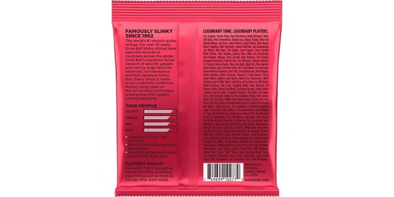 Ernie Ball Burly Slinky Nickel Wound Electric Guitar Strings 11-52 Gauge - Image 2