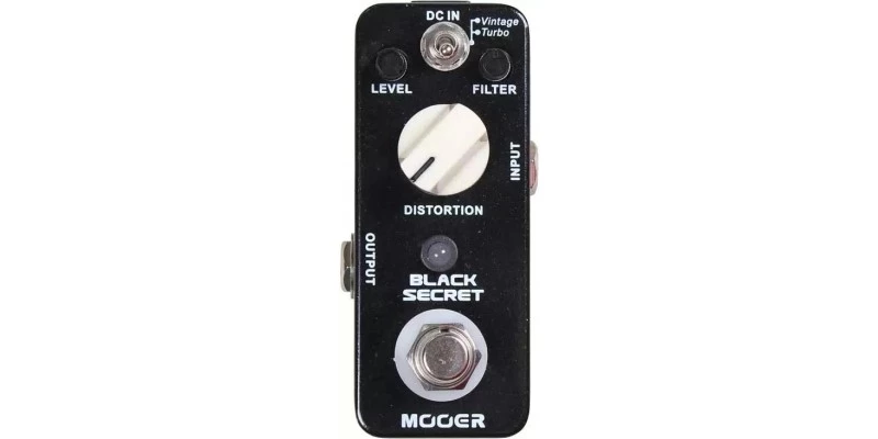 MOOER Black Secret Distortion Pedal