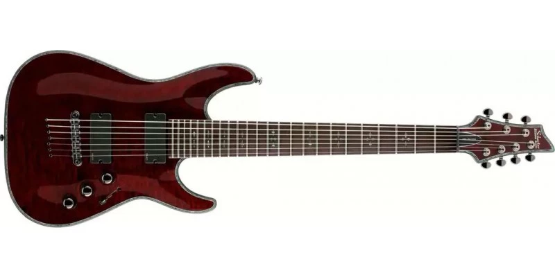 Schecter Hellraiser C-7 Black Cherry