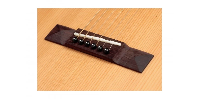 Adam Black P-3 Parlour Acoustic Guitar In Natural - Image 6