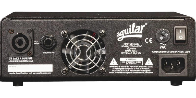 Aguilar Tone Hammer 350 Bass Amp Head - Image 3