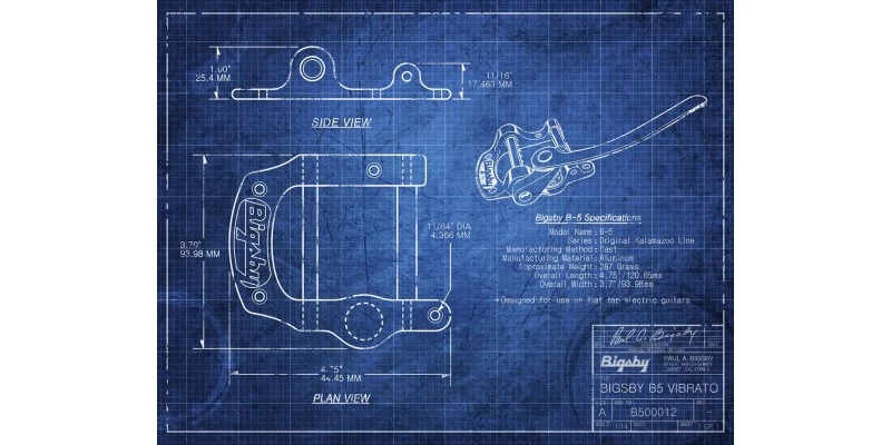 Bigsby USA B5 Original Aluminium Vibrato - Image 2