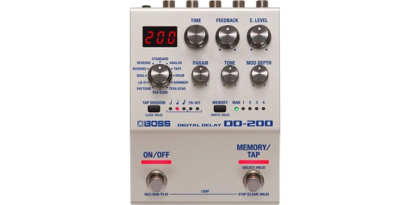 Boss DD-200 Digital Delay Pedal