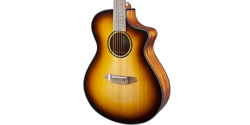 Breedlove Discovery S Concert Edgeburst CE Red Cedar/African Mahogany - Image 4