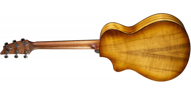 Breedlove Pursuit Exotic Companion CE Myrtlewood Prairie Burst Travel Guitar - Image 6