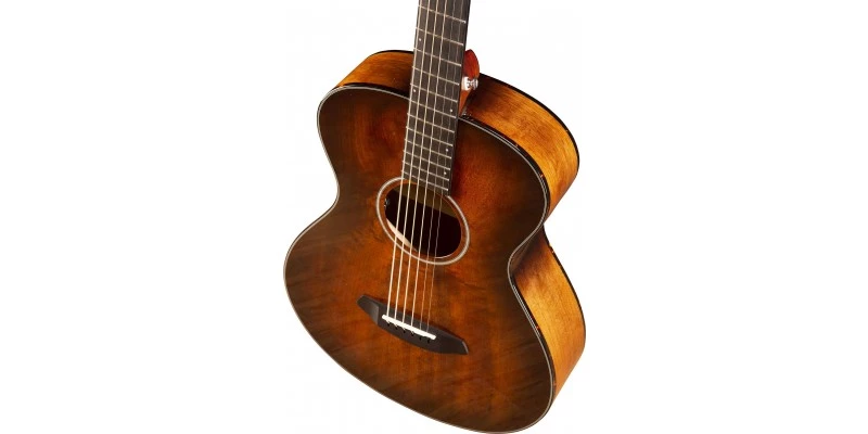 Breedlove Pursuit Exotic Concertina E (Parlour) Myrtlewood Limited Edition Bourbon Burst - Image 4