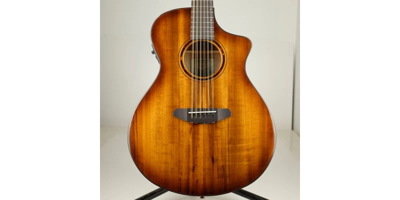 Breedlove Pursuit Exotic S Concert Amber 12-String CE Myrtlewood - Image 2