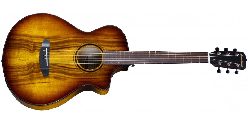 Breedlove Pursuit Exotic S Concertina Tiger's Eye CE Myrtlewood - Image 3