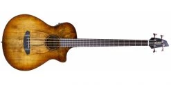 Breedlove Pursuit Exotic S Concerto Amber Bass CE Myrtlewood