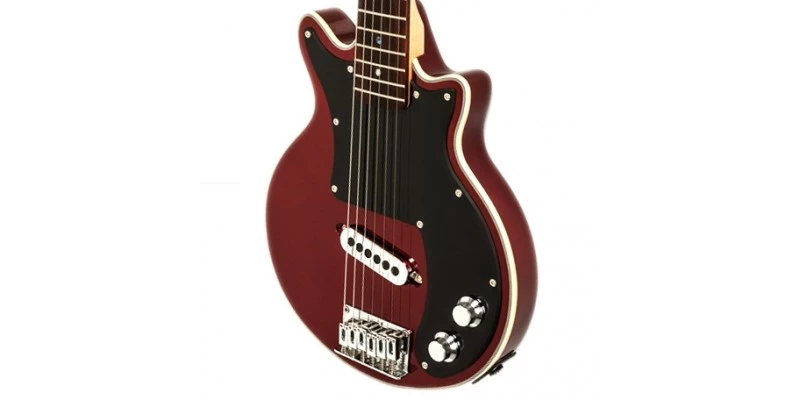 Brian May Mini May Guitar Metallic Antique Cherry Upgrade Model - Image 2