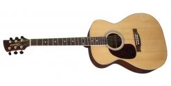 Brunswick BFL200 Left Handed Folk Acoustic Guitar Natural
