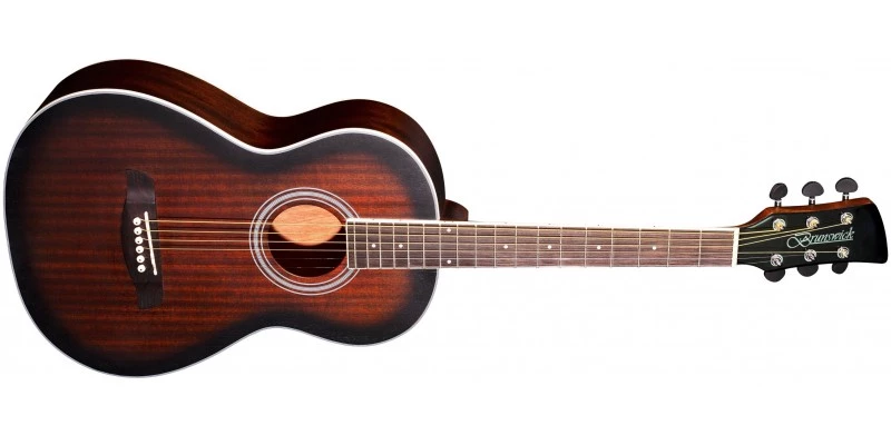 Brunswick BP200 Parlour Tobacco Burst Satin