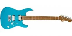 Charvel Pro Mod DK24 HH Dinky 2PT Caramelized Maple Matte Blue Frost