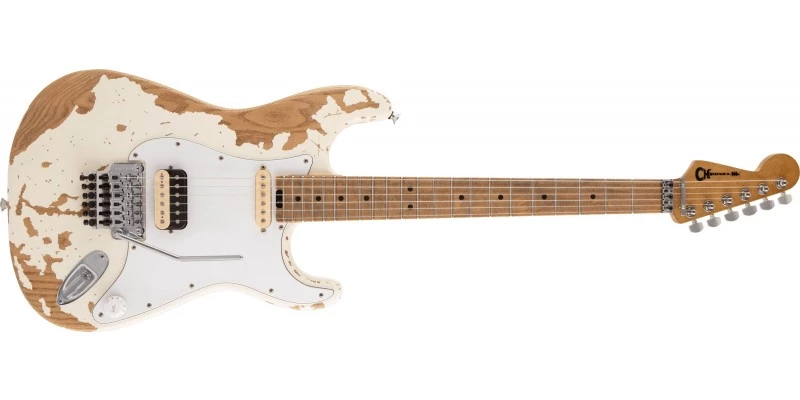 Charvel Henrik Danhage Limited Edition Signature Pro-Mod So-Cal Style 1 White Relic