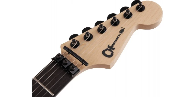 Charvel Pro-Mod San Dimas Style 1 HH FR E Neon Pink Ash - Image 7