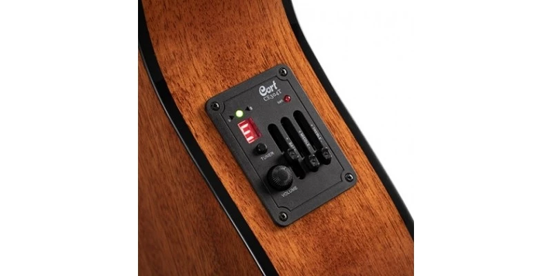 Cort Jade E Nylon Burgundy Red Burst - Image 6