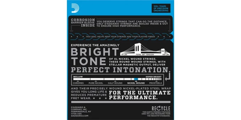 D'Addario EXL120+ Electric Guitar Strings Super Light Plus - Image 3