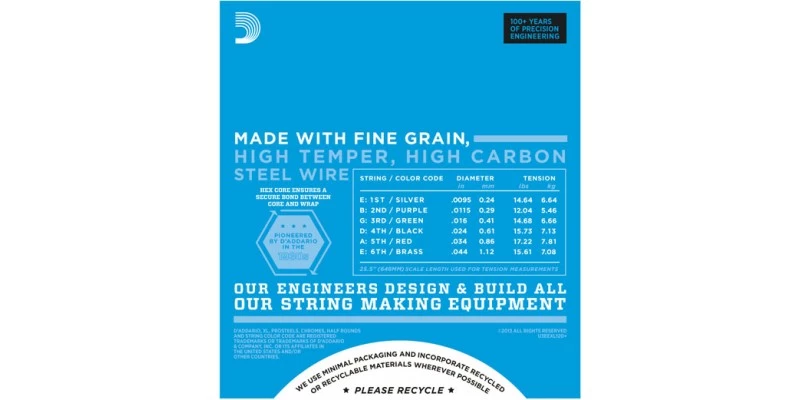 D'Addario EXL120+ Electric Guitar Strings Super Light Plus - Image 2