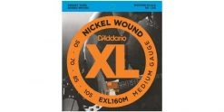 D'Addario EXL160M Medium Scale Nickel Bass Guitar Strings