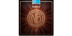 D'Addario Nickel Bronze Wound NB1253 Acoustic Strings 12-53
