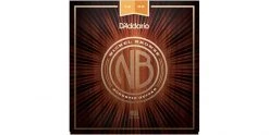 D'Addario Nickel Bronze Wound NB1256 Acoustic Strings 12-56