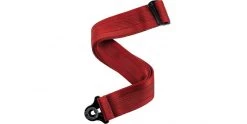 D'Addario Auto Lock Guitar Strap Blood Red