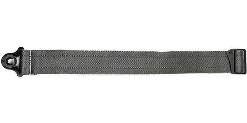 D'Addario Auto Lock Guitar Strap Metal Grey - Image 2
