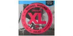 D'addario EXL157 Baritone Electric Guitar Strings Medium Gauge