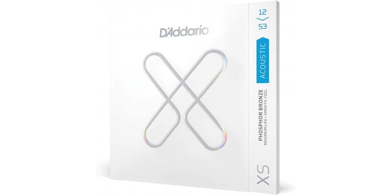 D'Addario XSAPB1253 XS Phosphor Bronze Acoustic Guitar Strings Light 12-53 - Image 2