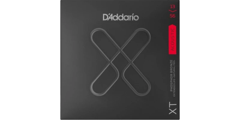 D'Addario XTAPB1356 XT Phosphor Bronze Acoustic Guitar Strings Medium 13-56