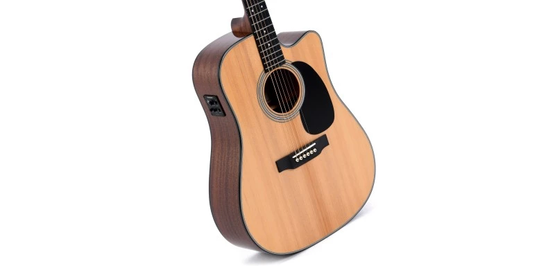 Sigma Guitars Sigma DMC-1STE+ Dreadnought Acoustic Guitar - Image 2