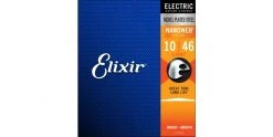 Elixir Strings Elixir Electric Guitar Strings NANOWEB Coating 10-46