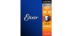 Elixir Strings Elixir Electric Guitar Strings NANOWEB Coating 9-42