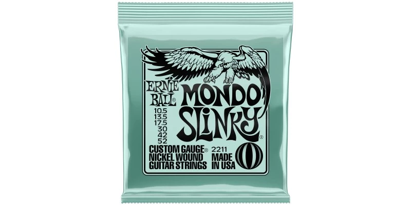 Ernie Ball Mondo Slinky Nickel Wound Electric Guitar Strings 10.5-52 Gauge