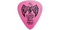 Ernie Ball Everlast Picks Pink .60mm Bag Of 12