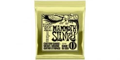 Ernie Ball Mammoth Slinky Nickel Wound Electric Guitar Strings 12-62