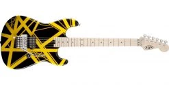 EVH Striped Series Black With Yellow Stripes