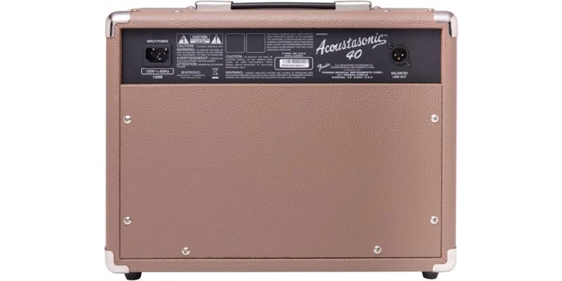 Fender Acoustasonic 40 Acoustic Amp In Brown & Wheat - Image 5