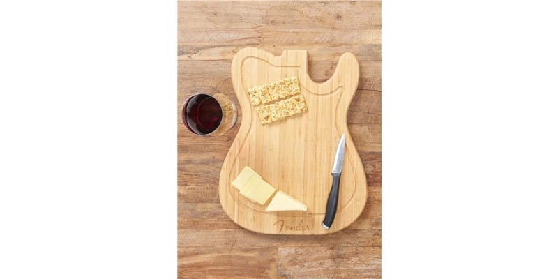 Fender Bamboo Tele Chopping Cutting Board - Image 2