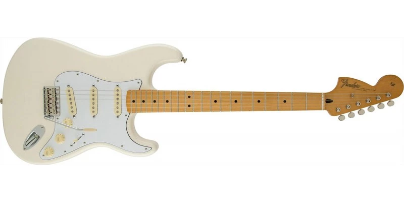 Fender Jimi Hendrix Stratocaster Guitar Olympic White Maple