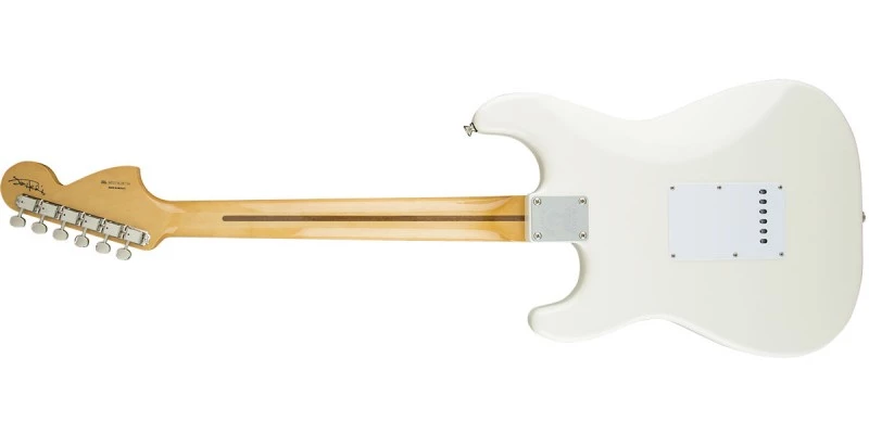 Fender Jimi Hendrix Stratocaster Guitar Olympic White Maple - Image 2