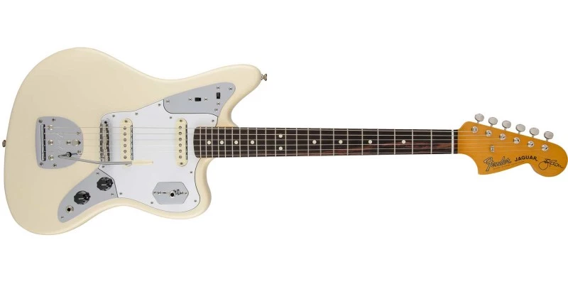 Fender Johnny Marr Jaguar Guitar Olympic White