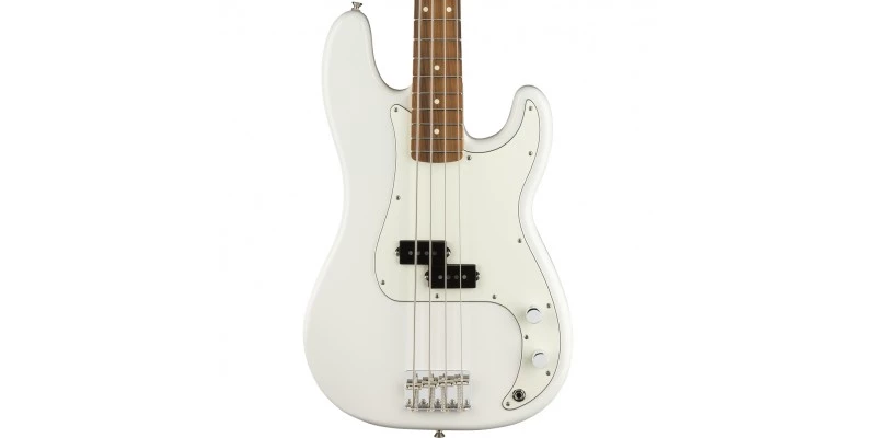 Fender Player Precision Bass Polar White Pau Ferro - Image 3