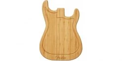 Fender Bamboo Strat Chopping Cutting Board