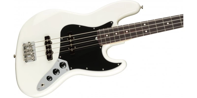 Fender American Performer Jazz Bass Arctic White - Image 3
